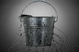Optimising for a leaky bucket