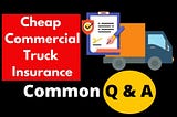Cheap Commercial Insurance