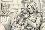 Grandma and granddaughter