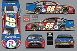 Darlington Raceway NASCAR sponsorship car