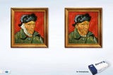 Vincent Van Gogh with Ears