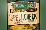 KAN-of-WORMS :: Fresh Picked Paired Fonts