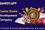 Get a quote from a leading blockchain game development company on casino game development.