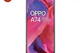 OPPO A74 5G (Fantastic Purple,6GB RAM,128GB Storage) - 5G Android Smartphone | 5000 mAh Battery |…