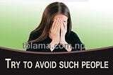 Try to avoid such people, who can cheat you.