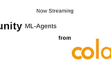 Live streaming ML-Agents training process from google colab