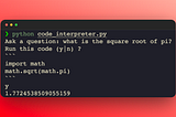 Build your Own ChatGPT Code Interpreter in Python