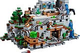 LEGO Minecraft The Mountain Cave 21137 Building Kit (2863 Piece)