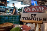 Deranged zombies — What’s with That? by Chris Hall-unsplash
