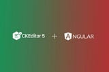 Using CKEditor 5 with an Angular Application