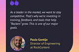 How to Help Software Engineers Evolve? RockContent Tech Talent Management Strategy