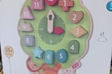 Bababoo & Friends Wonder Tree Shape Sorting Clock