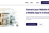 How can I make an iOS App with no-code?