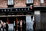 The Good Mixer pub, next to Arlington House, Camden Town.