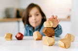 stack of building blocks