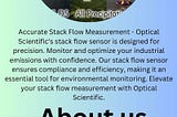 stack flow sensor