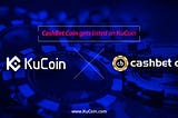 CashBet Coin is now live on KuCoin