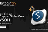 Wrapped Stohn Coin (WSOH) Is Now Tradable on Bitcointry!