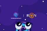 CosmicSwap is Happy to Announce our Partnership with IronFinance