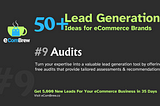 Using Audits As a Tool for Lead Generation-Idea #9 of 53