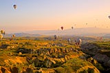 Cappadocia is an exquisite place in Turkey.