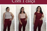 Como se vestir bem usando roupas simples?