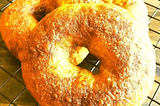 Pumpkin Spice Bagel — Yeast Bread
