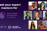 Meet your six expert mentors — Hatch Web3 Accelerator for Hedera