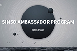 Programme des ambassadeurs SINSO