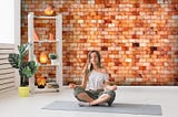 Himalayan Salt Bricks: Transforming Offices and Yoga Studios with Health and Business Benefits