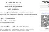 Coding solution of CodeForces The Cake Is a Lie(1519B — 7)