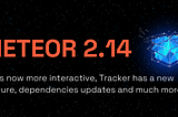 New Meteor.js 2.14, updates to CLI and Tracker changes