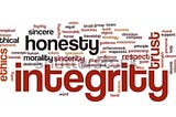 Integrity and its place in Relationships: