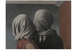 Reflection 2: The lovers by René Magritte
