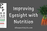 Improving Eyesight with Nutrition