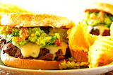 Guacamole Cilantro Lime Cheeseburger — Latin American