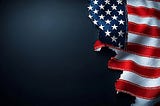 Tattered American flag