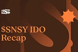 The Sensay $SNSY Token IDO Recap
