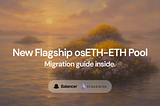 osETH Liquidity: Boosted osETH-ETH pool on Balancer