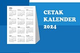 TAKJUB! Cetak Kalender Dinding, WA: 0878–7354–7779, Kota Bogor
