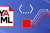 decorative graphic with name “YAML” and coding symbols