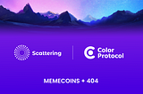 Scattering Will Work with Color Protocol to Bring the $70B Memecoins into the Hybrid NFTs Market