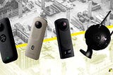 Top 4 recommended 360° Cameras for Construction Documentation