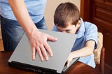 How should parents act for the safety of their children in cyberspace?