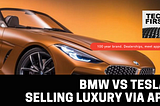 BMW vs Tesla: selling cars online