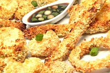 Baked Vegetable Tempura — Beans and Peas