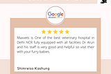 Max Vets Animal Hospital and Clinic Palam Vihar Gurugram review by Shimreiso Kashung — Max Vets…