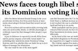 Fox News faces tough libel lawsuit over its Dominion voting lies