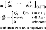 The Math Behind Word2Vec Skip-Gram Implementation