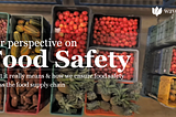 What does Food Safety really mean?